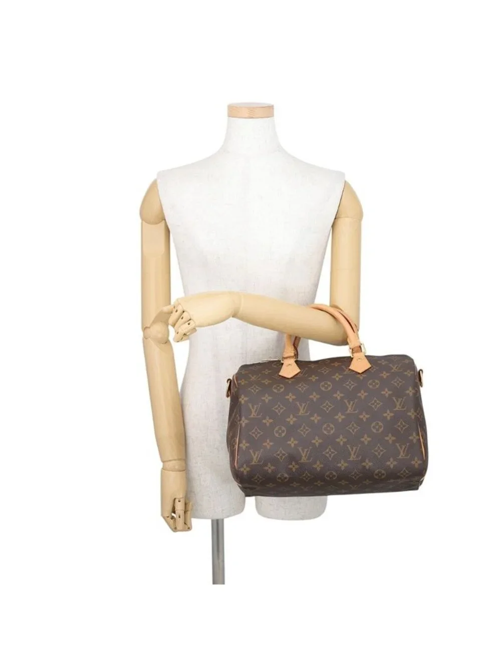 Louis Vuitton Monogram Speedy Bandouliere 30 2-Way Shoulder Boston Bag